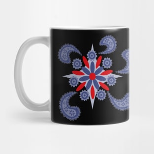 Fantasy flowers and leaves Mug